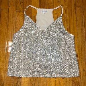 NWOT Glitter Tank Top